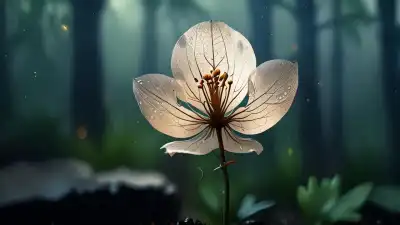 La Flor que se Desnuda con la Lluvia: El Secreto Mortal de la Diphylleia Grayi