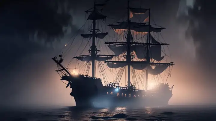 El Caleuche: El Barco de la Muerte que te Susurra desde la Niebla. ¿Responderás a Su Llamado?