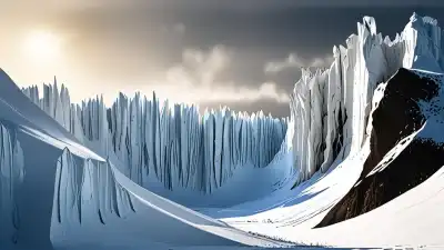 En los Andes, el sol no da vida. Lo fabrica: las cuchillas de hielo de 4 metros que esperan al primer desprevenido.