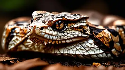 La Gabón: La Serpiente que Puede Matarte Antes de que Te Des Cuenta de que te Ha Atacado