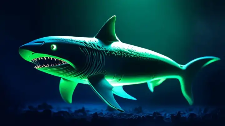 La Criatura Abisal que Roba la Luz del Océano y la Convierte en una Pesadilla Verde Venenosa