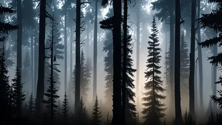 El Bosque que se Arrodilló ante Algo Invisible: ¿Quién o Qué Doblegó a 400 Árboles?