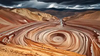 Este Agujero Devora Montañas y la NASA lo Vigila desde el Espacio