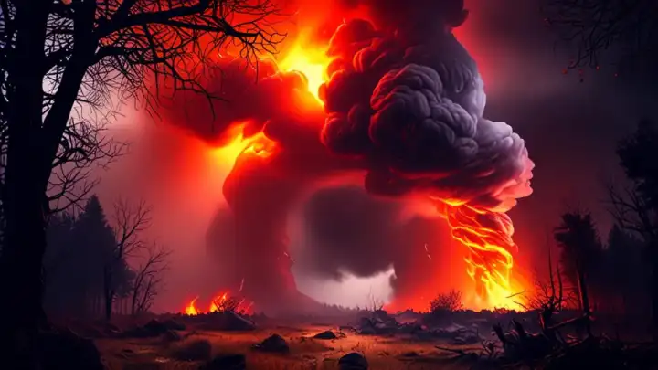 NO ES UN TORNADO. ES EL INFIERNO QUE RESPIRA