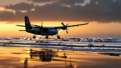 La Pista de Aterrizaje que Desaparece Dos Veces al Día: ¿Puedes oír el sonido del mar bajo las ruedas del avión?